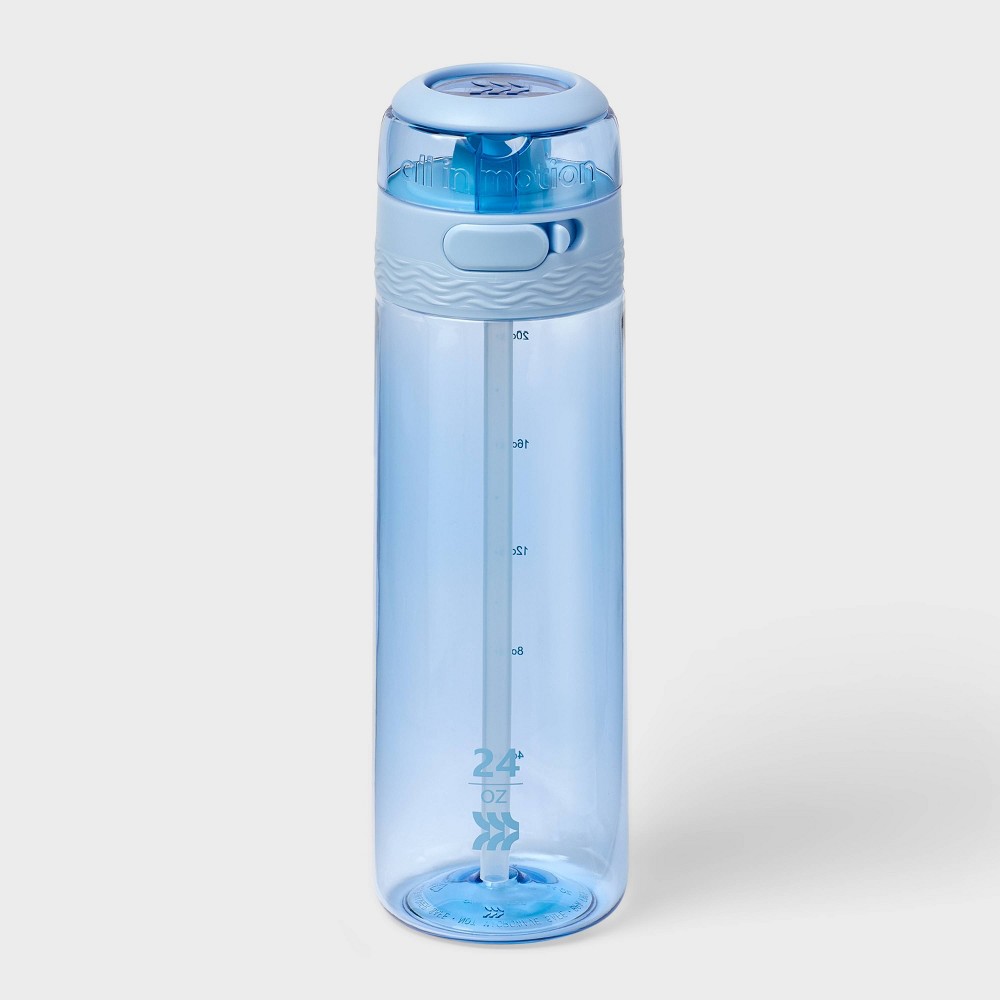 Photos - Glass 24oz Tritan Hydration Water Bottle - Light Blue - All in Motion™