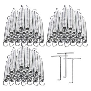 Yescom 8.25" Trampoline Springs Heavy Duty Replacement Springs Trampoline Accessories Trampoline Parts (Pack of 60) - 1 of 4
