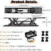 AMERLIFE Portable Car Lift, Heavy Duty Quick Jack , Locking Levers& Wheels - 2 of 4