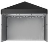 Outsunny 10 x 10ft Pop Up Canopy with Sidewalls, Weight Bags and Carry Bag, Height Adjustable Tents for Parties - 4 of 4