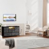 8 Drawer LED Dresser TV Stand with Power Outlet for 55'' TV - Wide Storage Chest for Bedroom, Living Room & Entryway - 2 of 4
