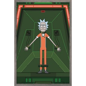 Trends International Rick And Morty - Shackled Framed Wall Poster Prints - 1 of 4