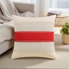 REGALWOVEN Sofa Living Room Boho Farmhouse Decor Geometry Weave Throw Pillow Covers 2 Pcs - 2 of 4