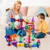 Picasso-TILES 150 PC Marble Run Track Building Block & Magnetic Tiles, Building STEM Toy for Kids 3+ - 2 of 4