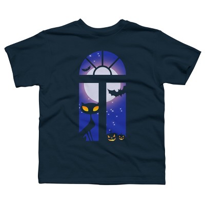 Boy's Design By Humans Halloween Mood By CuckooParrot T-Shirt
