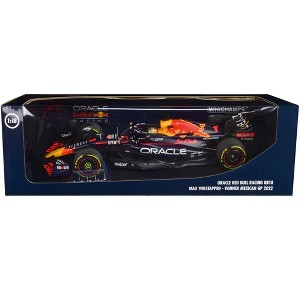 Red Bull Racing RB18 #1 "Oracle" Winner F1 "Mexican GP" (2022) w/Driver Ltd Ed to 258 pcs 1/18 Diecast Model Car by Minichamps - 1 of 3