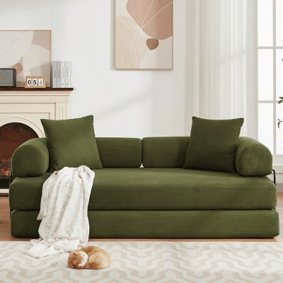 4-in-1 Convertible Sleeper Sofa Bed with Modular Design, Folding Structure and Versatility for Apartment or Bedroom-Maison Boucle