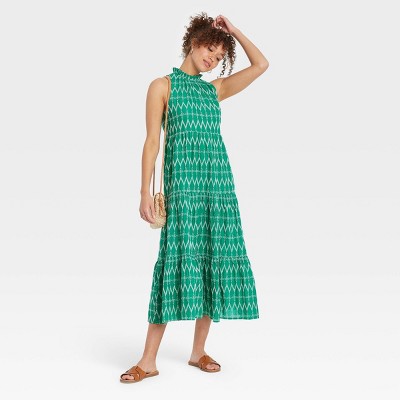 Photo 1 of Womens Sleeveless Dress  Universal Thread Green