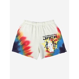 Samurai Jack Shuriken Character Art Adult Tie-Dye Shorts - 1 of 4