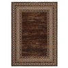 TackView Washable Runner Rug, Modern Bordered Rug Non Slip Bedroom Runner Carpet for Laundry Room Kitchen - 2 of 4