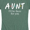 Women's - Instant Message - I'll Be There For You Short Sleeve Graphic T-Shirt - 2 of 4