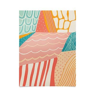 SunshineCanteen Beach Quilt Poster- 18" x 24" - Society6