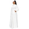 L I V D Women's Bella Donna Dress with Ribbon and Bishop Sleeves - 2 of 3