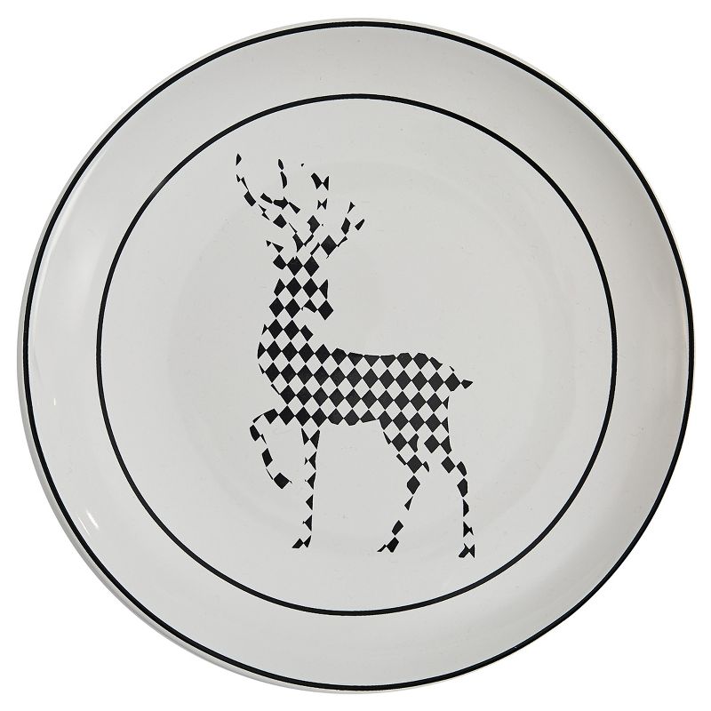 Split P Harlequin Deer Salad Plate Set, 1 of 4