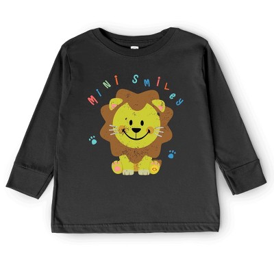 The Juniper Shop Mini Smiley Lion Paws Toddler Long Sleeve Tee