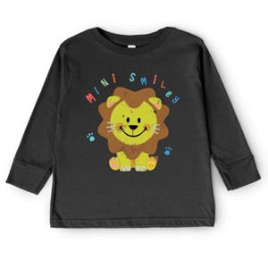 The Juniper Shop Mini Smiley Lion Paws Toddler Long Sleeve Tee - 1 of 4
