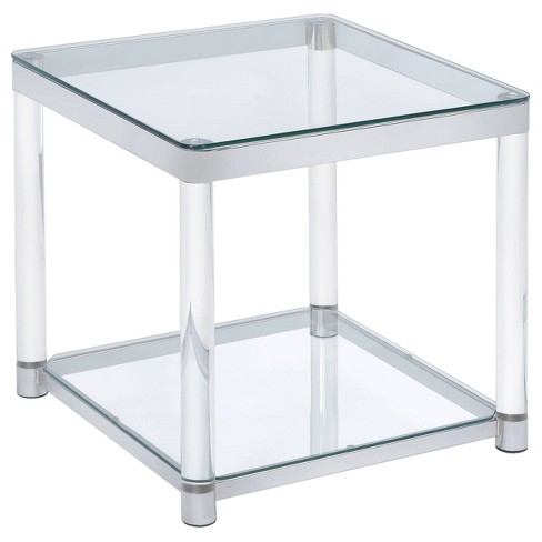 Acrylic side deals table target