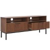Lylia 2 Drawer 2 Shelf Media Stand - MED9622 - Safavieh - 3 of 4