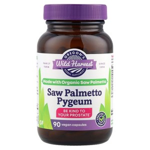 Oregon's Wild Harvest Saw Palmetto Pygeum, 90 Vegan Capsules - 1 of 2
