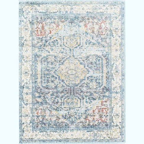Rugs America Atlas At45a Midnight Transitional Vintage Gray Area Rug ...