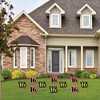 Big Dot of Happiness Chic 16th Birthday - Pink, Black and Gold Lawn Decorations - Outdoor Birthday Party Yard Decorations - 10 Piece - 2 of 4
