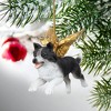 Design Toscano Honor the Pooch: Border Collie Holiday Dog Angel Ornament Collection - 2 of 4