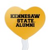 Kennesaw State Owls Alumn Heart Love Cupcake Picks Toppers Decoration Set of 6 - 2 of 4