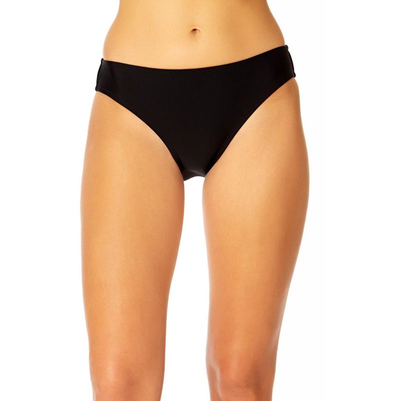 Coppersuit Women's Solid Basic Bikini Swim Bottom, 1 of 5