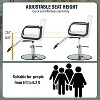 BestMassage Barber Chair Professional Salon Chair Heavy-Duty Hydraulic Pump with Swivel Base - 3 of 4