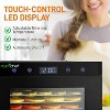 NutriChef Electric Countertop 600 Watts Multi Tier Food Dehydrator Machine with 6 Stainless Steel Trays, Digital Timer, &Temperature Control, Silver - 3 of 4