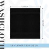 White Classic Luxury 100% Cotton Washcloths Set of 12 - 13x13" - 3 of 4