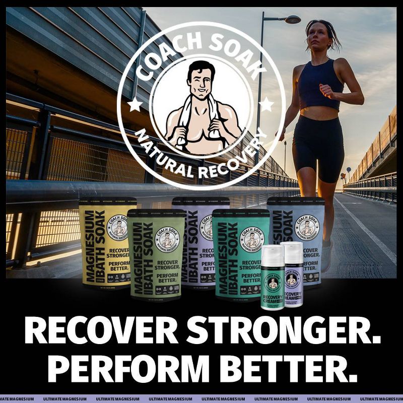 Coach Soak Muscle Recovery Lavender Bath Soak - 3lb, 5 of 8