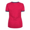 MLB St. Louis Cardinals Women's Heather Bi-Blend Ringer T-Shirt - 2 of 4