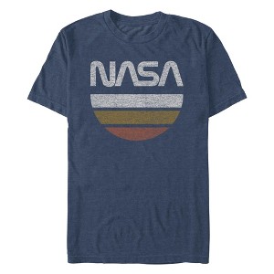 Men's NASA Distressed Name Stripes T-Shirt - 1 of 3