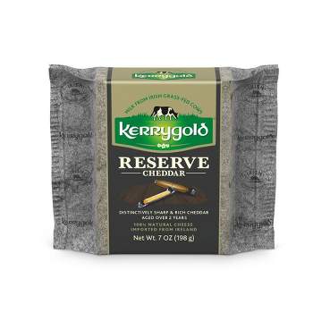 Kerrygold Grass-Fed Reserve Irish Cheddar Cheese - 7oz