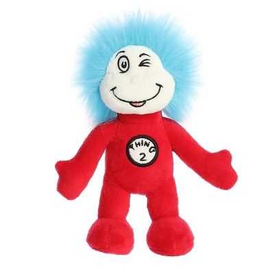 Aurora Small Thing Two Armature Dr. Seuss Whimsical Stuffed Animal Red 7"