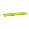 vidaXL Garden Bench Cushions 2 pcs Bright Green 59.1"x19.7"x2.8" Oxford Fabric - 3 of 4