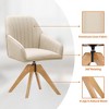 LOVMOR Swivel Desk Chair Without Wheels - 4 of 4