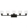Livex Lighting Aragon 5 - Light Vanity in  Black - 3 of 4