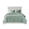 NicBex 3 PCS Reversible Scalloped Edge Comforter Set,Quilt Set with 1 Quilt and 2 Shams,Soft Bed Sheets for All Seasons - 2 of 4