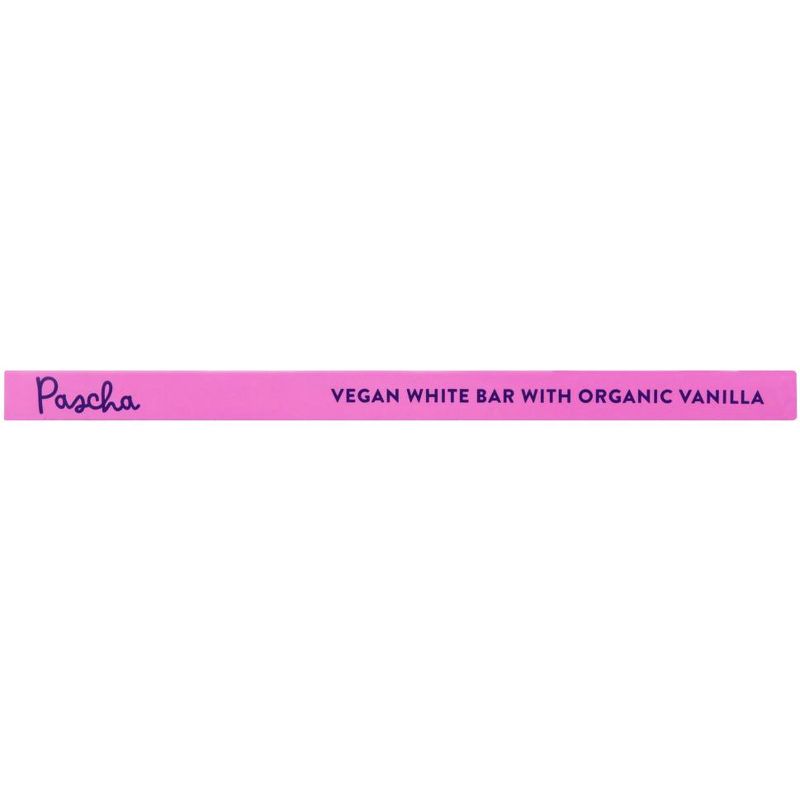 Pascha Vegan White Chocolate Bar With Organic Vanilla - Case of 10/2.82 oz, 5 of 8