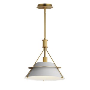 Maxim Lighting Lucas 1 - Light Pendant in  Natural Aged Brass - 1 of 4