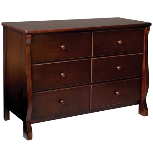 Delta Children Universal 6 Drawer Dresser Black Cherry Target