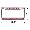 Henderson State University Reddies Full Size Standard License Plate Metal Frame - 4 of 4