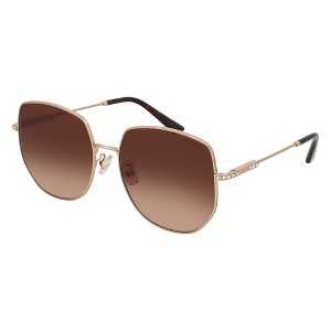 Jimmy Choo JC 4006HB 300613 Womens Phantos Sunglasses Pale Gold 58mm - 1 of 3