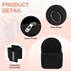 Unique Bargains Protective Lining Makeup Bags and Organizers Encrypted Felt Purse Insert 7.7" x 5" x 11" - 3 of 4