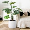 14/21/29” Tall Planters Set of 2 Self Watering Pots for Indoor and Outdoor Plants, Flower Pots for Living Room, Bedroom Office, Patio, Porch, Garden - 2 of 4