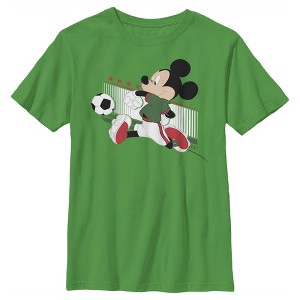 Boy's Disney Mickey Mouse Soccer Mexico T-Shirt - 1 of 4