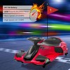 Kids Ride-On Drift Car, 24V Electric Drifting Go-Kart with Variable Speeds Up to 7.5 Mph, Built-in Music - 4 of 4