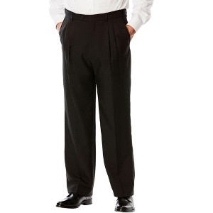 KingSize Men's Big & Tall Easy Movement Pleat-Front Expandable Dress Pants - 1 of 4
